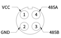 一體化揚(yáng)塵監(jiān)測傳感器產(chǎn)品接線定義